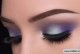 What method of eye makeup is suitable for swollen eyes?